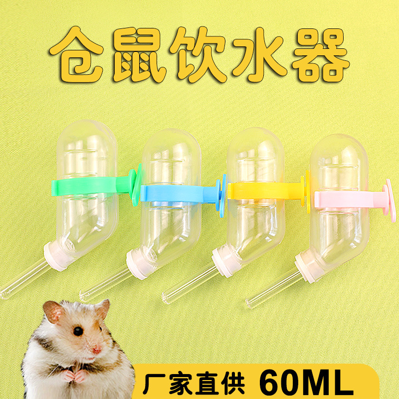 饮水器玻璃水金丝熊厂家造景装饰