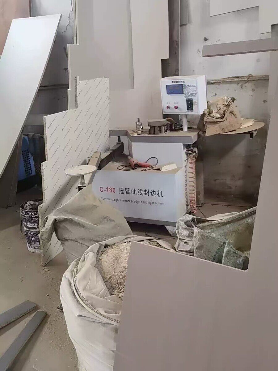 5月31日许昌某全屋定制工厂全部设备封边机一批处置网络拍卖公告