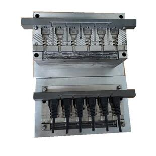 电源线插头模具ACDC电源线插头模具立式注塑成型款式随机发货