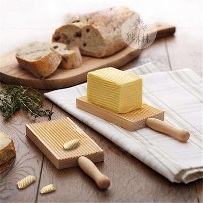 Gnocchi Boards意大利面食板通心粉搓面板黄油螺旋制作工具模具