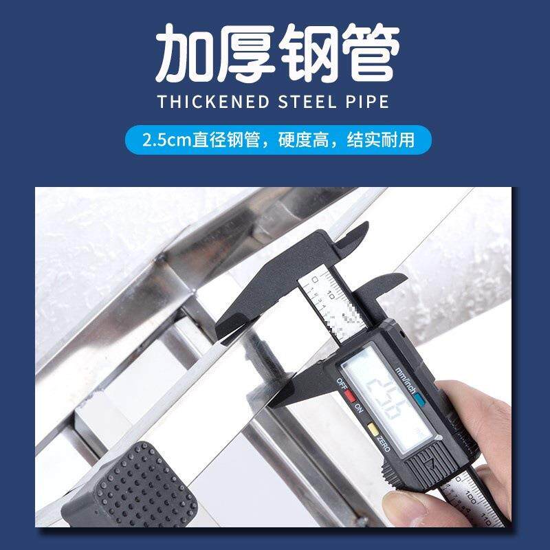 加厚不锈钢脚踏凳防滑两三步家用室内台阶小楼梯妇产科检查踩新品