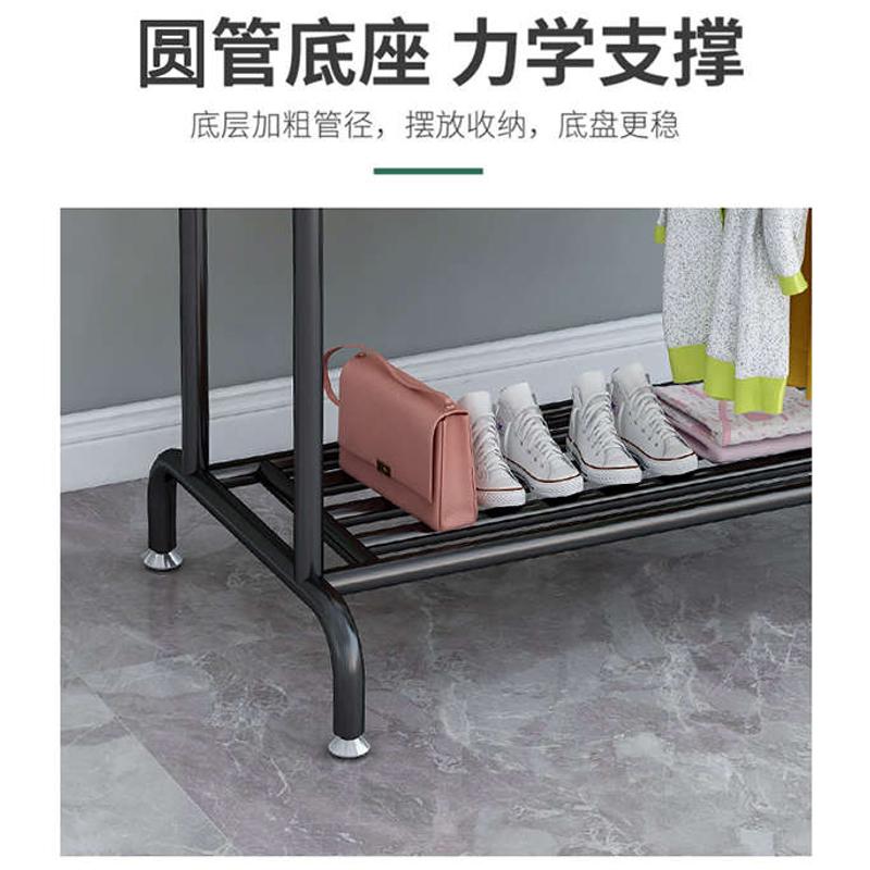 fc衣架卧室落地挂衣架衣帽架阳台晾衣架晒鞋被子大容量收纳衣服