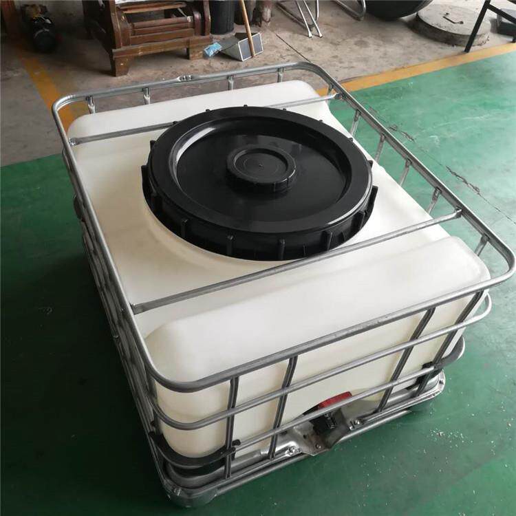 大口径吨桶500升矮款塑料方桶水箱化工桶一件起批