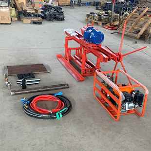 禹工现货水平30钻机路小设型水平公打机勘孔探钻机地XRS质取样备