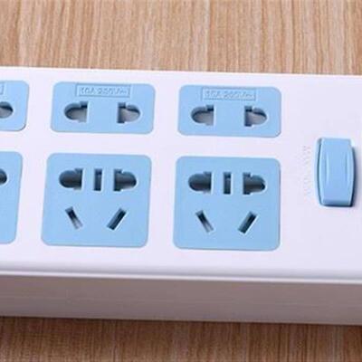 Power cord extension socket Plug wire board with towing Plat