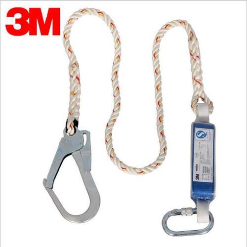 3M 凯比特1390399 保泰特First单钩减震连接绳施工安全绳电工腰带