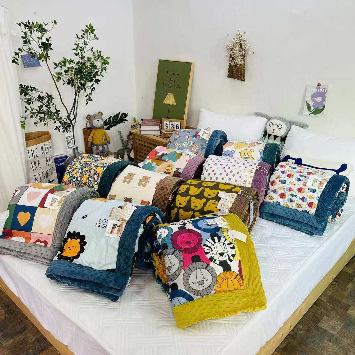 豆豆被2024新款冬季大豆纤维被子冬被加厚保暖婴儿宝宝安抚棉被芯,床上用品,化纤被,淘宝优惠券,粉丝福利购,淘宝优惠卷