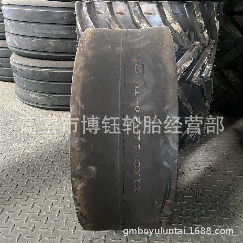 供应前进21x8-12压路机斜交工程轮胎900 1100 1200-20光面轮胎