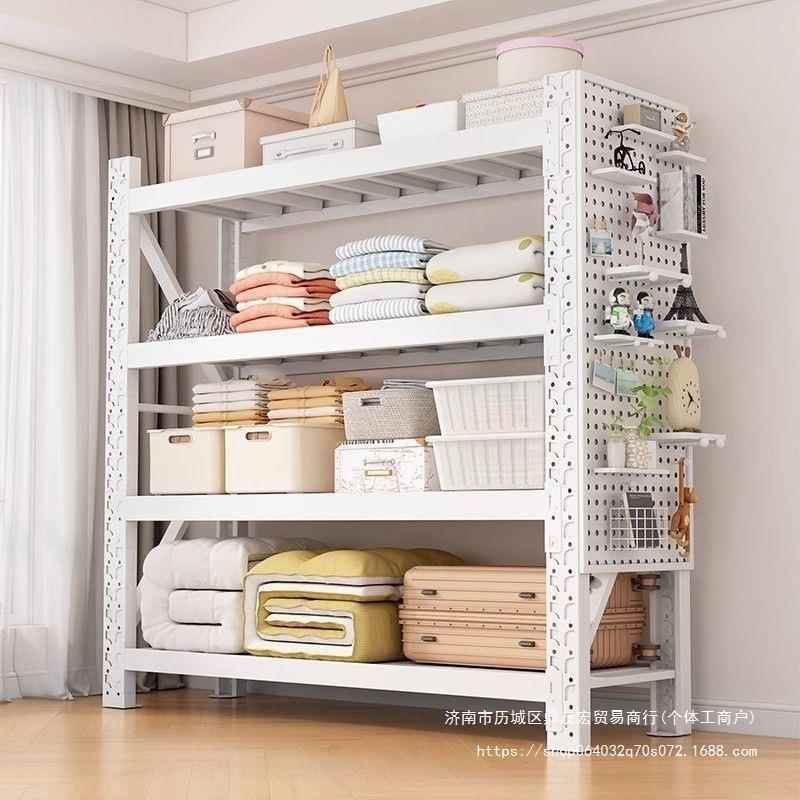 厚置物架落地SHP多层阳台仓库储架室地下杂物物下空式加收纳铁架