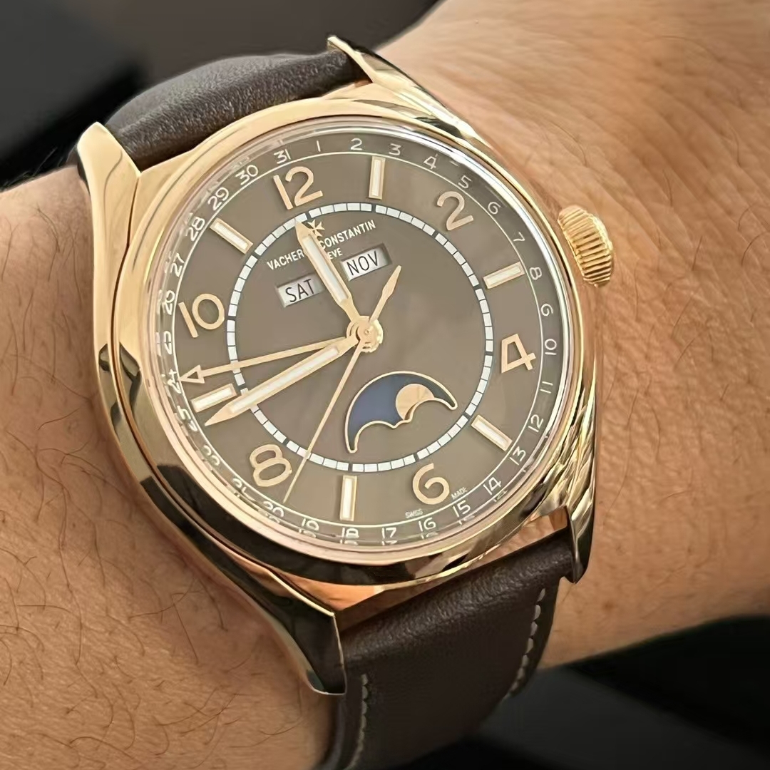 新款98新40mm江诗丹顿伍陆之型4000E/000R-B065自动机械男士手表