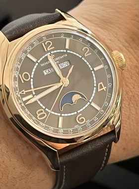 新款98新40mm江诗丹顿伍陆之型4000E/000R-B065自动机械男士手表