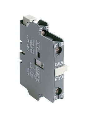 安装 1nc11侧面abb1no+接触器-cal5