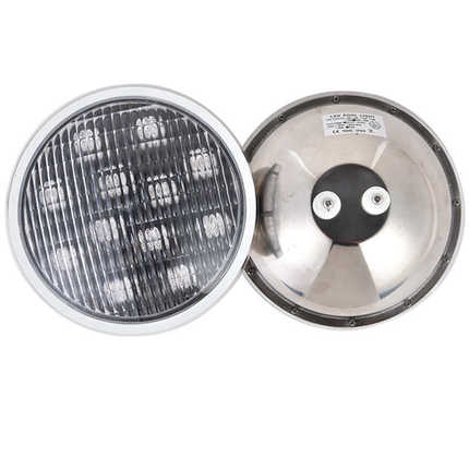 led par56不锈钢灯杯户外泳池灯水池水底灯预埋桶灯杯RGB七彩遥控