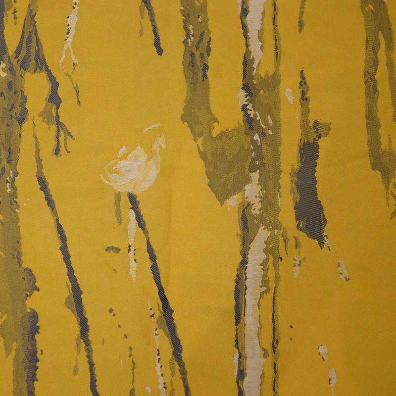 玫瑰床上用品枕高精密红木家具沙发家居面料中式提花新抱丛林面料