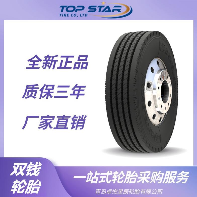 双钱轮胎DOUBLECOIN 10R22.5轮胎 RR208花纹 卡车客车货车轮胎
