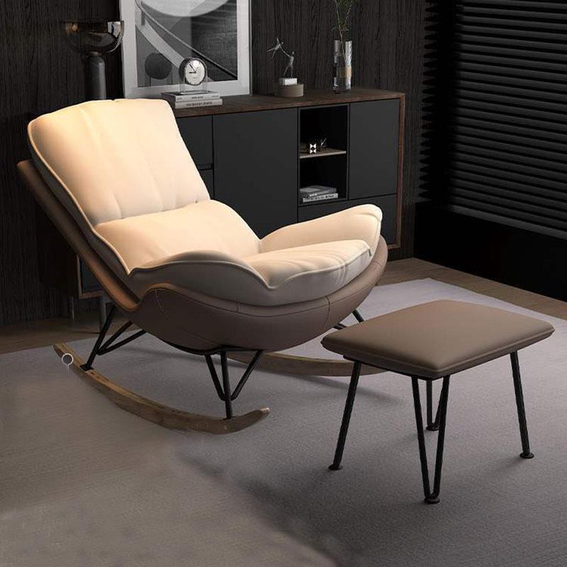 龙虾椅躺可椅懒人沙发阳台744家用客休闲可躺睡厅摇坐躺两用摇摇