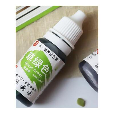 12 Colors Color Pigt 10ml Natural Ink Food Coloring Cake Pas