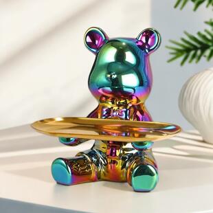 看不出来是存钱罐的隐形存钱罐儿童实用网红创意钥匙收纳摆件托盘