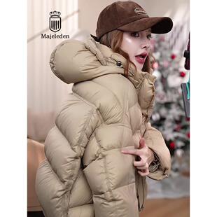 女装 新款 休闲百搭棉服外套高级感小众穿搭上衣 欧货2025年冬季 正品