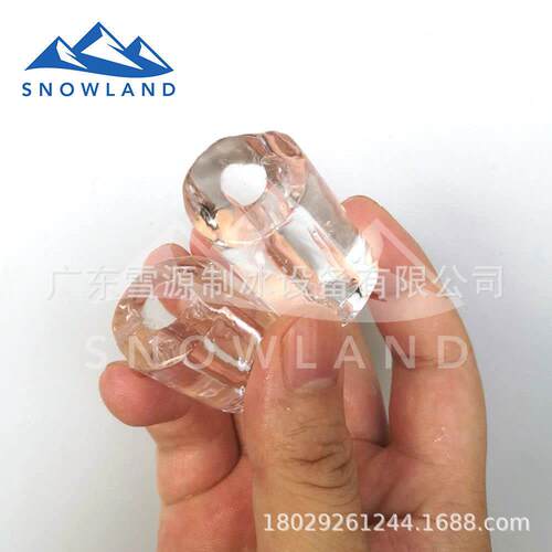 雪源Snowland1吨酒吧专用管冰机不锈钢耐用 直冷技术节能省电