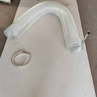 充棉机用风管长度2米3米软管方便联接室内用风管透明颜色带卡扣