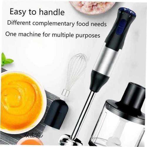 hand blender english version 4in1 food processor whisk mixer