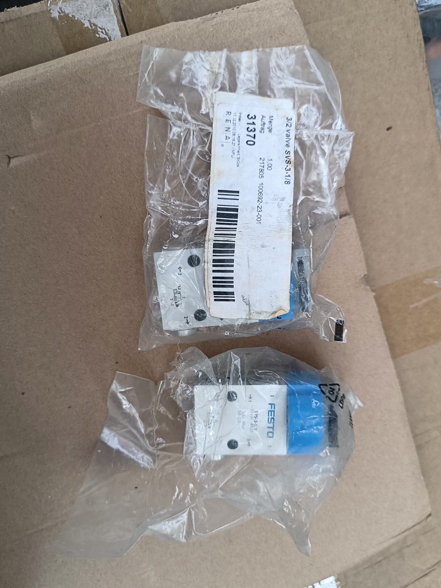 全新费斯托FESTO面板安装式阀SVS-3-1/8，型号10