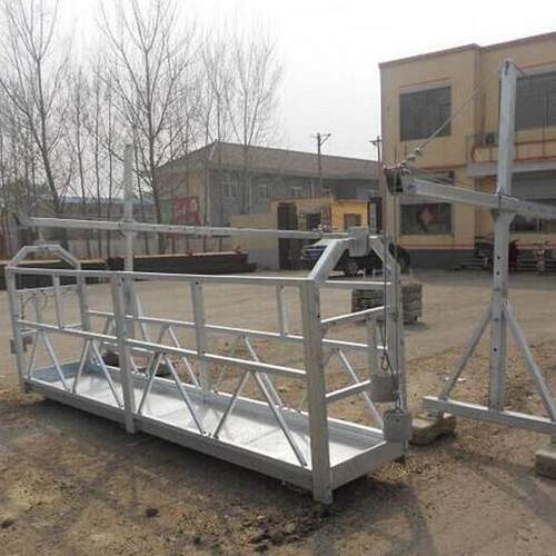 厂家直供高空ZLP50060800建筑工程外墙幕墙热镀锌喷塑电动吊篮