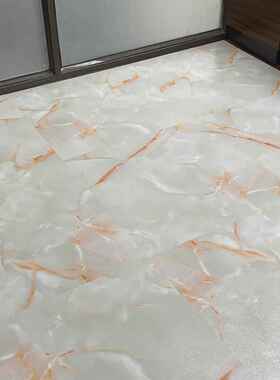 10平方板革水泥地VZD水直地接铺防家用自粘地胶贴纸仿瓷砖加厚耐