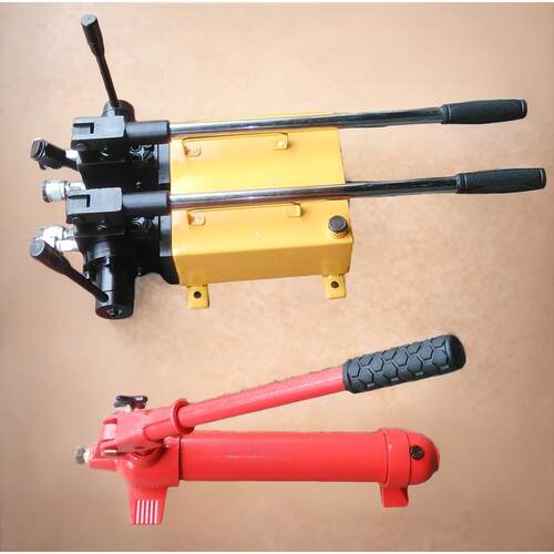 63mpa双作用高压手动泵SYB型手动液压泵 手电两用一体油泵站