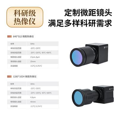 格物优信实验室用高精度红外热像仪 科研级微距热成像仪1280*1204