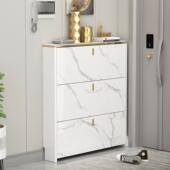 轻奢彷岩板超薄鞋 柜家用门口翻斗现代简约进门门厅柜入户门玄关柜