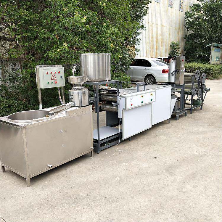 千张几家用小型千张豆腐皮机仿手工自动豆制品机械设备厂家