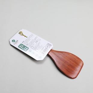 原木短柄木质耐高温炒菜锅铲 实用不粘锅也可做饭铲