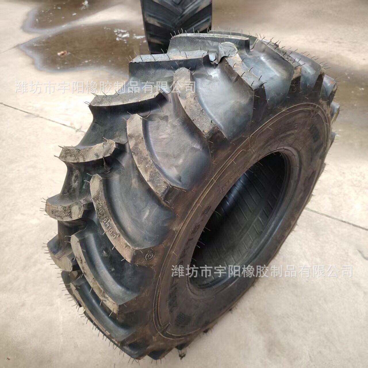 联合收割机打捆机人字轮胎295/70R15.3农用钢丝轮胎