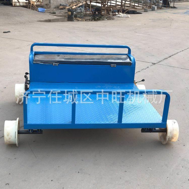 电动轨道车电动大棚轨道运输车建材施工车温室大棚轨道手推车