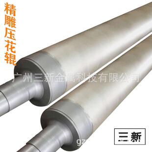 【工厂直营】专业生产高品质皮革压花滚筒压纹辊镀镍可来样定 制