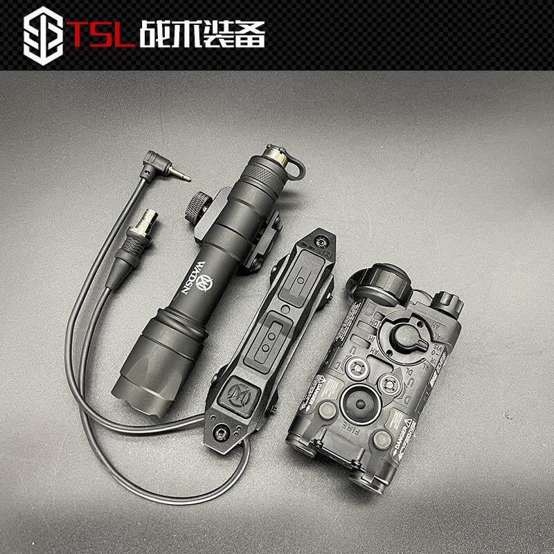沃德森NGAL-L3激光指示器战术镭射瞄准电池盒M600C手电筒双切鼠尾