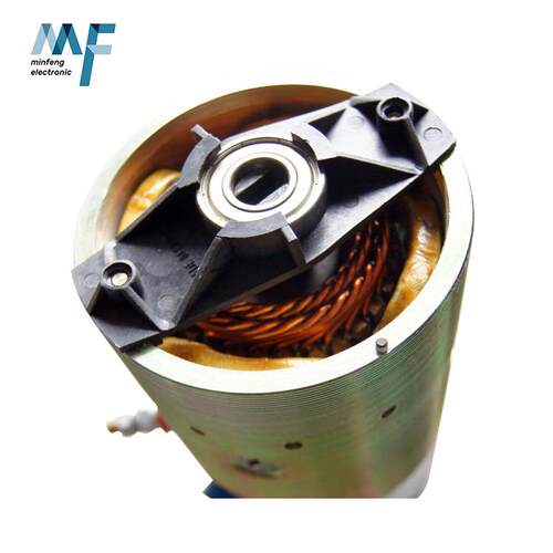 12V 24V自卸车环保环卫车渣土车液压动力单元电动油泵电机 凹槽