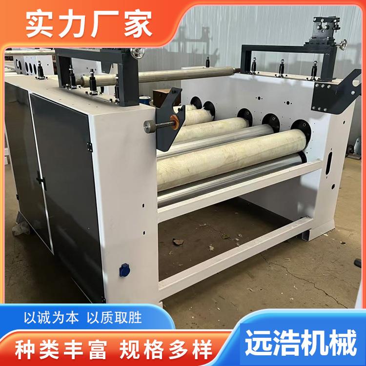 木工机械单面涂胶机用于饰面板材滚胶使用复合门板双面上胶机