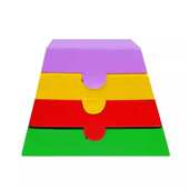 儿童跳马组合幼儿园软体鞍马跳箱健身房山羊分腿跳跃体操体能器材