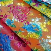 装 PU压花擦色多彩小玫瑰 材服装 箱包鞋 饰适用面料 1.0厚手感中软