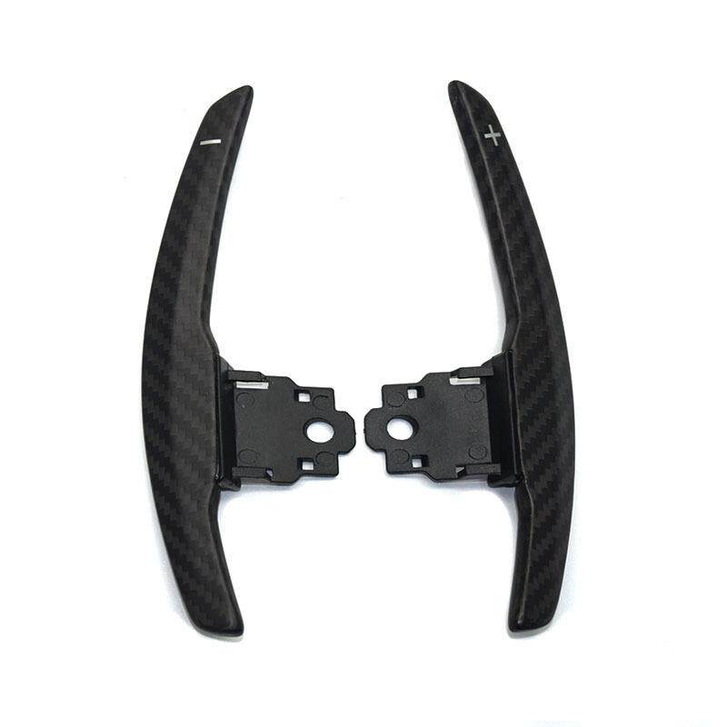 适用于宝马汽车改装M3M43系4系5系6系方向盘换挡拨片碳纤维装饰