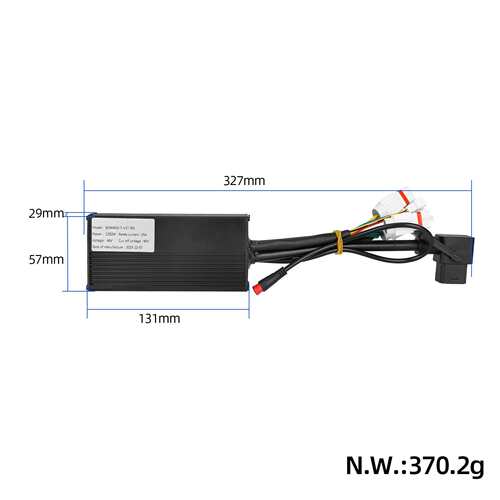 DUCATI48V1200W双刹仪表MW21控制器XT90头/品字头7芯延长通讯线