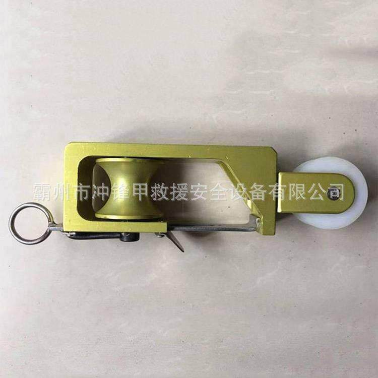 带电维修挂线滑轮铝合金跟头滑车自锁筋头放线滑子翻斗滑轮