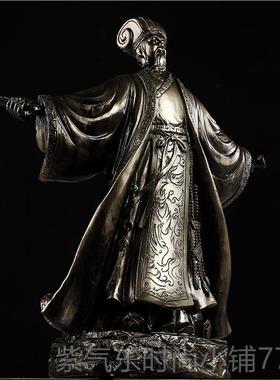 高档赵云赵龙复装饰酒品摆件柜客厅办公子室工艺品铠甲武士古勇士