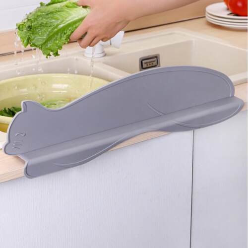 New Cross-border Kitchen Sink Countertop Splash Guard, Carto
