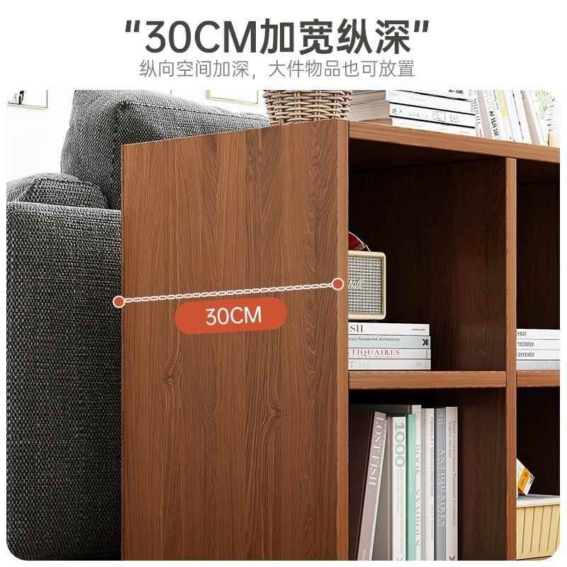 I1实木书子书柜落AGM地置物架家用架格厅自由组合多层客储物收纳