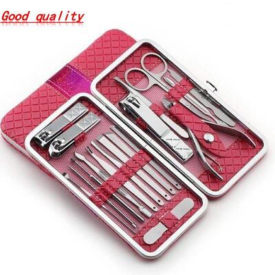 18Pcs Cutter Trimmer Ear Pick Manicure Pedicure Toe Nail