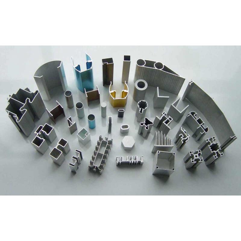 定制加工异型铝型材拉伸导轨散热器铝合金开模定做挂件材挤压加工